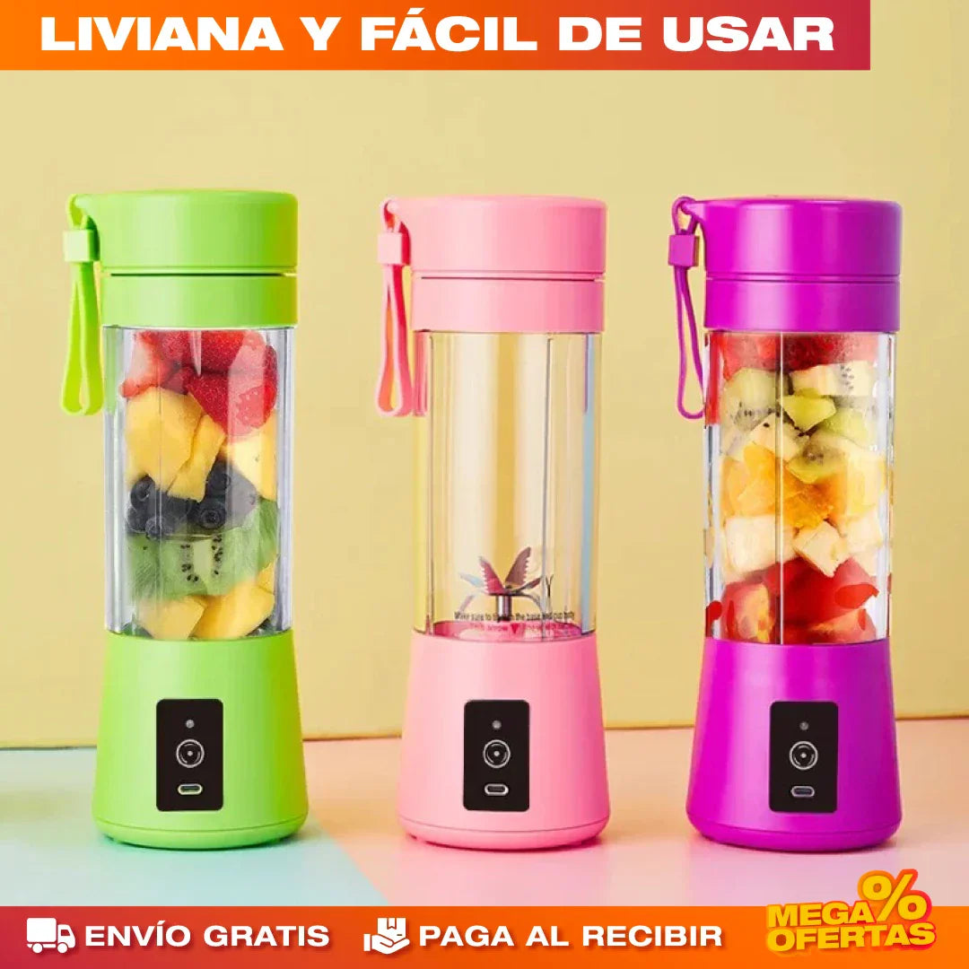 LICUADORA PORTÁTIL- TU BATIDO AL INSTANTE